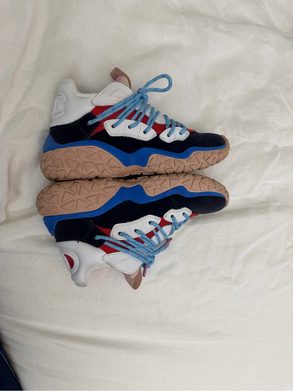 Champion Women’s Multi-Color Sneakers - Blue, Red, Pink & Tan